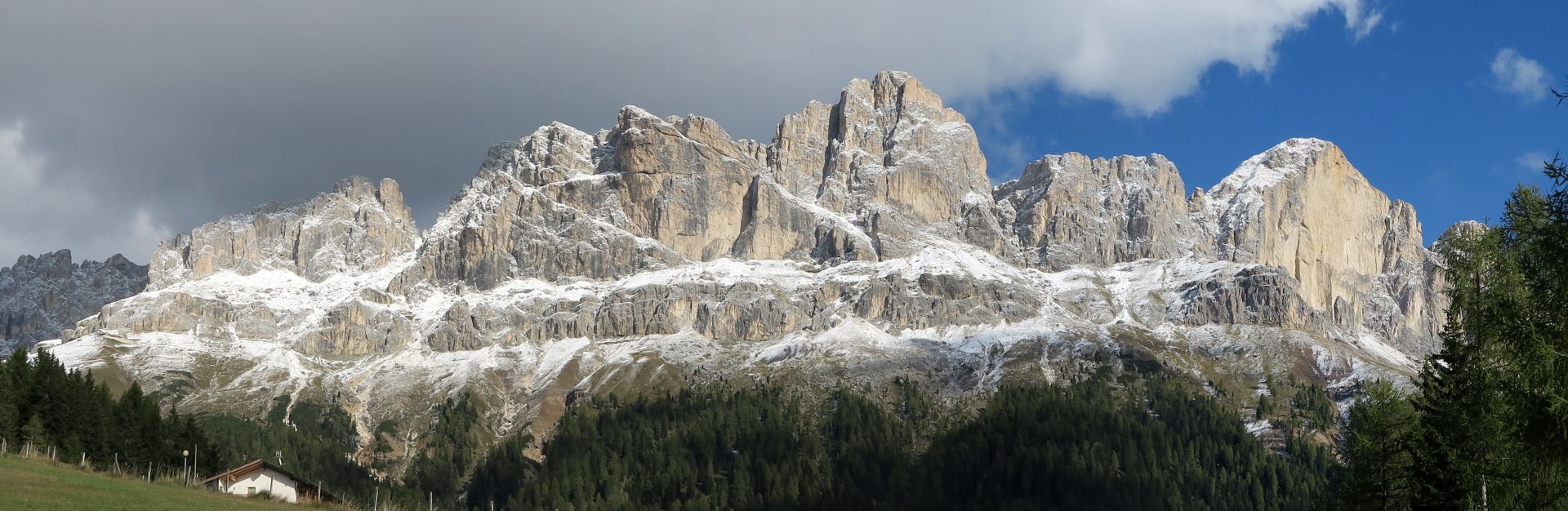 Rosengarten in den Dolomiten